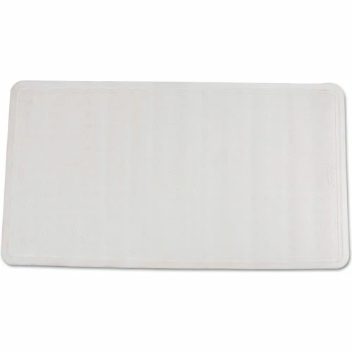 Rubbermaid® Safti-Grip Latex-Free Vinyl Bath Mat, 16 x 28, White - 1982726 - Image 2