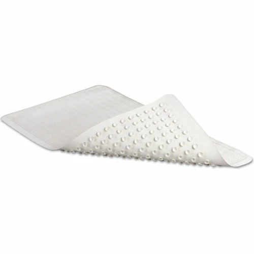 Rubbermaid® Safti-Grip Latex-Free Vinyl Bath Mat, 16 x 28, White - 1982726 - Image 3