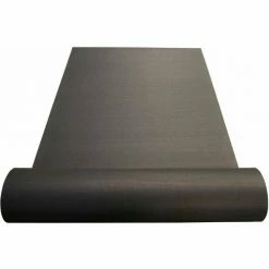 Rubber-Cal Rubber Anti-Vibration Mat - 1/4" x 4' Wide x 4' Long, Black Washing Machine Vibration Mat