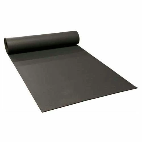 Rubber-Cal "Recycled Flooring" 1/4 in. x 4 ft. x 9 ft. - Black Rubber Mats - Image 7