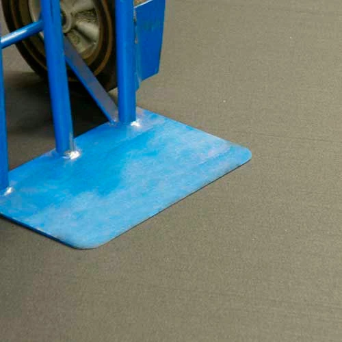 Rubber-Cal "Recycled Flooring" 1/4 in. x 4 ft. x 9 ft. - Black Rubber Mats - Image 8