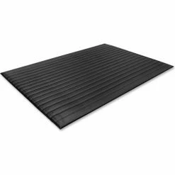 Genuine Joe Air Step Anti Fatigue Mat 3/8" Thick 3' x 5' Black