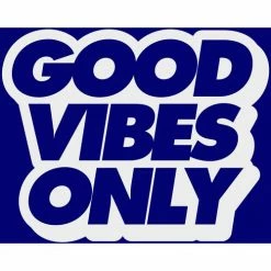 NoTrax® Good Vibes Only Safety Message Mat 3/8" Thick 3' x 5' Burgundy