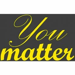 NoTrax® You Matter Safety Message Mat 3/8" Thick 3' x 5' Black