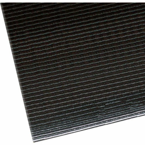 NoTrax® Razorback Anti Fatigue Mat 1/2" Thick 3' x 6' Black