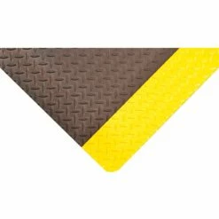 NoTrax® Dura Trax® Welding Mat 9/16" Thick 2' x 3' Black/Yellow Border