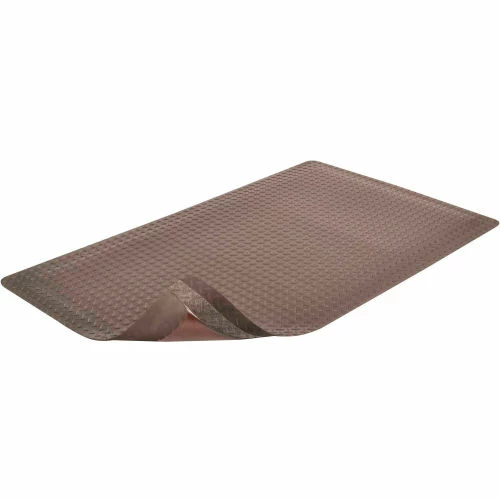 NoTrax® Diamond-Tuff Max Anti Fatigue Mat 1" Thick 3' x 5' Black