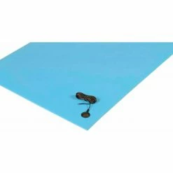 NoTrax® Anti-Stat P.O.P.™ Worksurface Mat 1/4" Thick 2 1/2' x 40' Blue