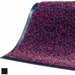 M+A Matting Classic Entrance Brush Mat 3/8" Thick 4 x 10' Muli-Color Black Primary