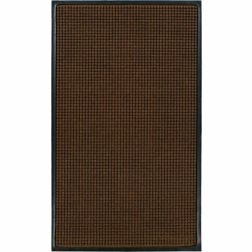 M+A Matting WaterHog® Classic Entrance Mat Waffle Pattern 3/8" Thick 4 x 16' Dark Brown