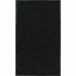 M+A Matting WaterHog® Classic Entrance Mat Waffle Pattern 3/8" Thick 6 x 12' Charcoal