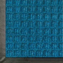 M+A Matting WaterHog® Classic Entrance Mat Waffle Pattern 3/8" Thick 3 x 4' Blue
