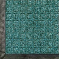 M+A Matting WaterHog® Classic Entrance Mat Waffle Pattern 3/8" Thick 4 x 8' Lt Blue