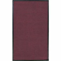 M+A Matting WaterHog® Classic Entrance Mat Waffle Pattern 3/8" Thick 4 x 16' Bordeaux