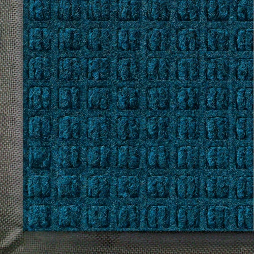 M+A Matting WaterHog® Classic Entrance Mat Waffle Pattern 3/8" Thick 3 x 20' Navy
