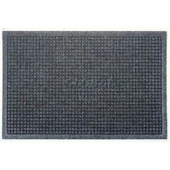 M+A Matting WaterHog® Diamond Mat Fashion Border 3/8" Thick 3' x 12' Blue