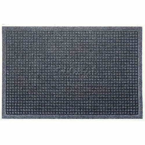 M+A Matting WaterHog® Diamond Mat Fashion Border 3/8" Thick 3' x 20' Blue