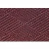 M+A Matting WaterHog® Diamond Mat Fashion Border 3/8" Thick 3' x 5' Burgundy