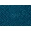 M+A Matting WaterHog® Diamond Mat Fashion Border 3/8" Thick 3' x 5' Navy