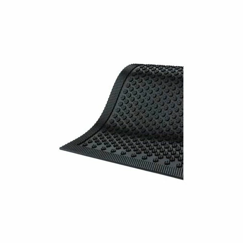 M+A Matting Safety Scrape#&153; Entrance Mat 1/8" Thick 3' x 10' Black