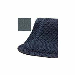 M+A Matting Hog Heaven® Anti Fatigue Mat Fashion Border 5/8" Thick 2' x 3' Gray