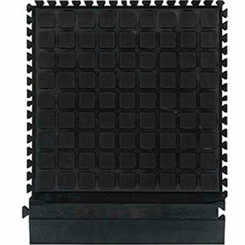 M+A Matting Hog Heaven III Comfort Modular Side Tile 3/4" Thick 1.5' Black