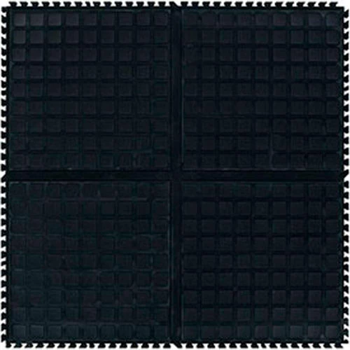 M+A Matting Hog Heaven III Comfort Modular Center Tile 3/4" Thick 3' Black