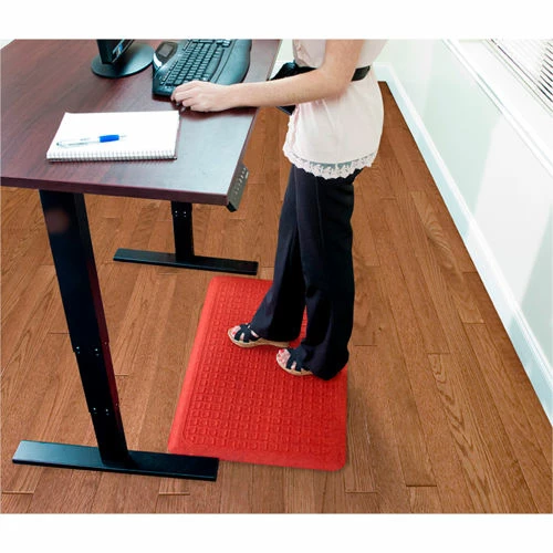 M+A Matting GetFit StandUp® Anti Fatigue Mat 5/8" Thick 1-3/4' x 2.5' Red - Image 3