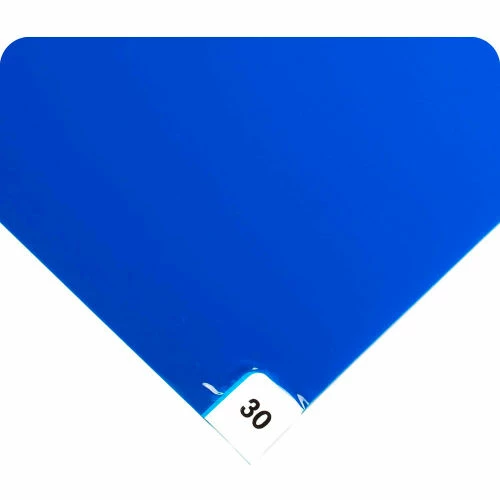 Wearwell® Clean Room Mat 1.5' x 3' Blue - Image 3