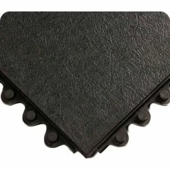 Wearwell® 24/Seven® NBR Rubber Anti Fatigue Mat 5/8" Thick 3' x 3' Black