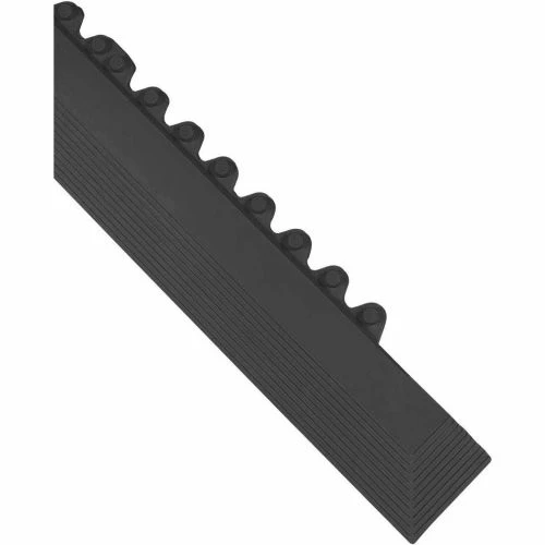 Wearwell® 24/Seven® GR Rubber Male Edge 5/8" Thick 3.25' Black