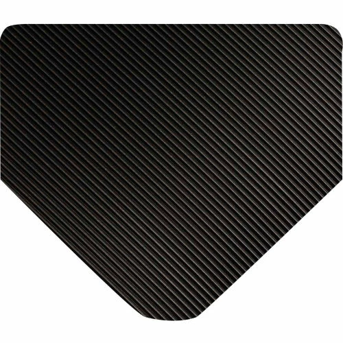 Wearwell® Corrugated Switchboard Matting 1/4" Thick 3' x 5' Black