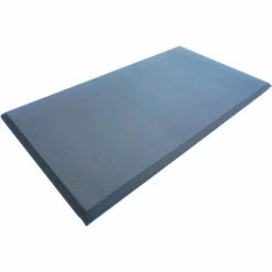 Transforming Technologies ComfortGEL Clean Room Anti Fatigue Mat 5/8" Thick 3' x 20" Black