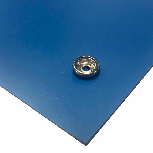Transforming Technologies Transforming Tech MT4500 Series ESD Rubber Matting, 0.080" Thick, 24"x48", Royal Blue - Image 3