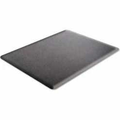 Deflecto&#174 Ergonomic Sit Stand Mat For Hard Floors, 36"L x 48"W, Rectangular, Black