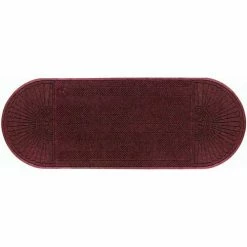 M+A Matting WaterHog Eco Grand Elite 3/8" Thick Two Ends Entrance Mat, Maroon 4' x 12'6"