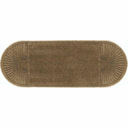 M+A Matting WaterHog Eco Grand Elite 3/8" Thick Two Ends Entrance Mat, Khaki 4' x 8'