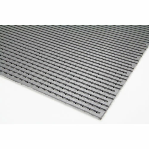 SpaceLinks Water Pro Indoor Slip-Resistant Mat, 6'L x 4'W, Gray