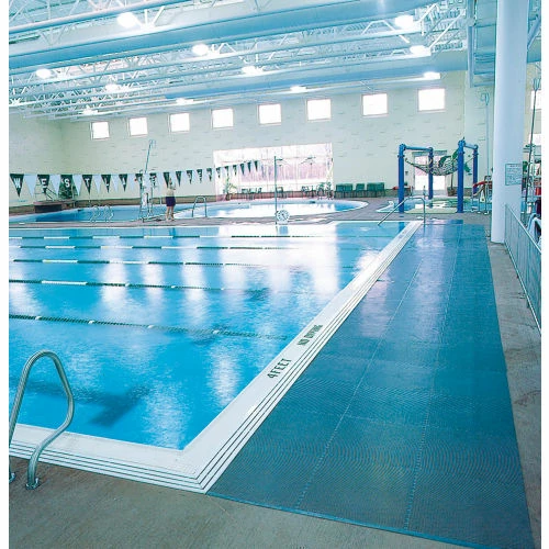 SpaceLinks Water Pro Indoor Slip-Resistant Mat, 6'L x 4'W, Gray - Image 3