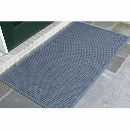 M+A Matting WaterHog® Entrance Mat Fashion Border 3/8" Thick 4' x 8' Blue