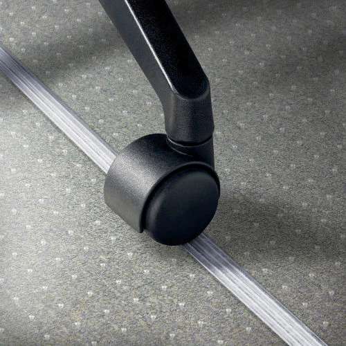 Interion By Global Industrial Interion® Office Chair Mat for Carpet - 45"W x 53"L with 25" x 12" Lip - Straight Edge - Image 8