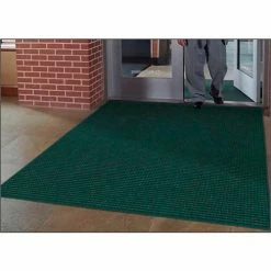 M+A Matting WaterHog® Entrance Mat Fashion Border 3/8" Thick 6' x 12' Green