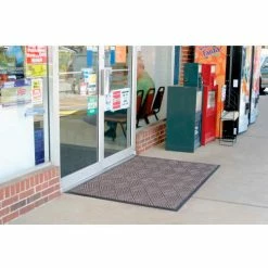 M+A Matting WaterHog® Diamondcord Entrance Mat 3/8" Thick 3' x 16' Brown